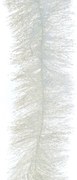 Fiocco karácsonyi füzér, fehér, 2,7 m