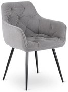 Szürke Szövet Étkezőszék. MODESTO