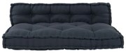 Pallet Sofa Párna 2 pcs Antracit szövet