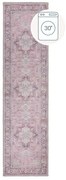 Világospiros mosható futószőnyeg újrahasznosított szálkeverékből 60x230 cm Windsor – Flair Rugs