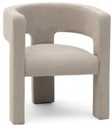 Sötét bézs design fotel ALPAH LOOP