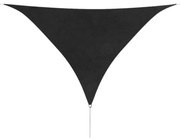 antracitszürke oxford szövet napvitorla 5 x 5 x 5 m