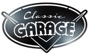 Vidám Fal Fából készült fali dekoráció Classic garage fekete