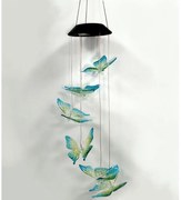 LED RGB napelemes lámpa 6xLED/1,2V 300 mAh IP44 pillangó