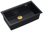 gránit mosogató Logan 110 Black