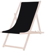 Kerti napozóágy fekete/cseresznye