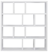 Fehér könyvespolc 150x159 cm Berlin – TemaHome