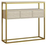 Guarda Travertine and Gold kisasztal