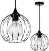 Mennyezeti Lámpa Lógó Csillár Szimpla Plafon Drót Króm Led