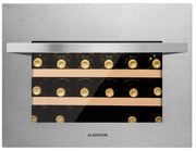 Klarstein Vinsider 24 Built-In Uno, beépített borhűtő, 24 palack, 1 zóna, rozsdamentes acél
