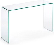 Üveg konzolasztal 40x125 cm Burano – Kave Home
