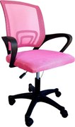 Rózsaszín irodai szék JETTA