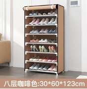 Nemix Scarpieri 7 Emeletes Hordozható Kemping Cipőtartó Szürke