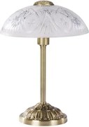 éjjeli lámpa e14 40w fehér/bronz annabella