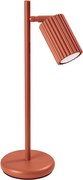 Sollux SL.1643 - Asztali lámpa KARBON 1xGU10/10W/230V piros