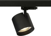 Rendl Iris 9 Led spotlámpa 12W 3000K 24° fekete háromfázisú sínre