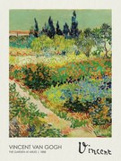 Reprodukció The Garden at Arles (1888), Vincent van Gogh