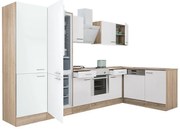 Yorki 340 sarok konyhabútor alsó sütős, alulfagyasztós hűtős kivitelben