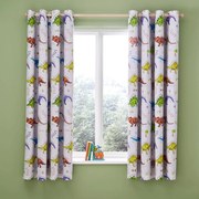 Gyerek függöny 2 db-os 168x183 cm Prehistoric Dinosaurs – Catherine Lansfield