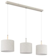 Globo 15968-3H - DELEON kábeles csillár 3xE27/40W/230V