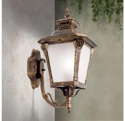 Orion - Kültéri fali lámpa AIKO 1xE27/60W/230V IP23 bronz/patina