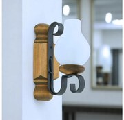 Brilagi - Fali lámpa RUSTIC 1xE14/40W/230V bükkfa