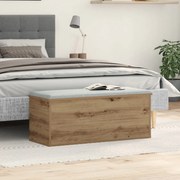 Artisan Tárolódoboz Tölgy 90x35x35 cm Mérnöki Fa