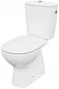 Cersanit ARTECO - WC kombi + antibakteriális ülőke lassan záródó funkcióval, függőleges hulladék, K667-077