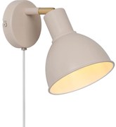 Nordlux - Fali spotlámpa POP 1xE27/18W/230V bézs