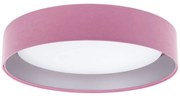 LED állítható fényerejű mennyezeti lámpa SMART GALAXY LED/24W/230V rózsaszín-ezü