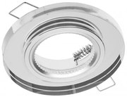 Lámpa Mennyezeti lámpatest PALACE II, IP20, kör, fehér, üveg
