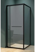 Firenze zuhanykabin Black 6mm 70 cm