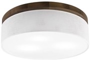 Brilagi - LED mennyezeti lámpa BELLADONNA 3xE27/15W/230V, 50 cm, fehér/dió