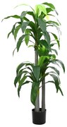 zöld mesterséges dracaena fa 36 levéllel 180 cm