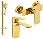 Mexen Alexa DQ62 zuhanykészlet, arany - 71204DQ62-50