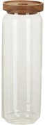 Üvegedény akácfa fedéllel 1300 ml, 1,7 l