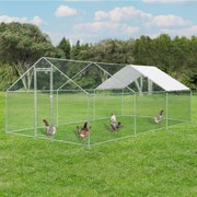 Juskys Csirkekifutó - 3x6x2m