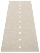 Bézs-krémszínű kültéri-beltéri futószőnyeg 70x200 cm Peg Linen Vanilla – Pappelina