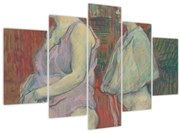 Kép - Henri de Toulouse-Lautrec, Rue des Moulins, reprodukciók (150x105 cm)