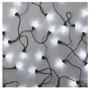 LED Kültéri karácsonyi lánc 50xLED/8 funkció 14,8 m IP44 hideg fehér