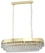 Eglo Valparaiso 39462 kristály függeszték, 10x40W E14