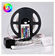 LED RGB állítható fényerejű kültéri szalag 5m LED/14W/12V IP65 + DO