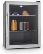 Klarstein Beersafe XL, hűtőszekrény 60 literes térfogattal, D energiahatékonysági osztály, üvegajtó, rozsdamentes acél