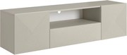 Asha függő TV szekrény, fiókkal és polcokkal - 167 cm - kasmír