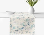 Goldea valencia dekoratív asztali futó - növénylenyomatok 20x120 cm