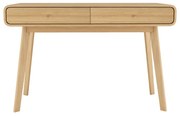 Íróasztal tölgyfa dekorral 50x120 cm Cassie - Støraa