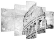 Kép - Vintage képeslap a városról N⁰1 (150x105 cm)