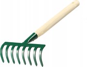 Gereblye Kicsi 8 Fogú Kerti Nyéllel