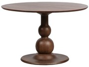 Kerek étkezőasztal ø 120 cm Blanco – WOOOD