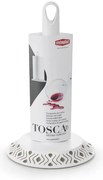 STEFANPLAST Tosca konyhai törülközőtartó, fehér/világosszürke